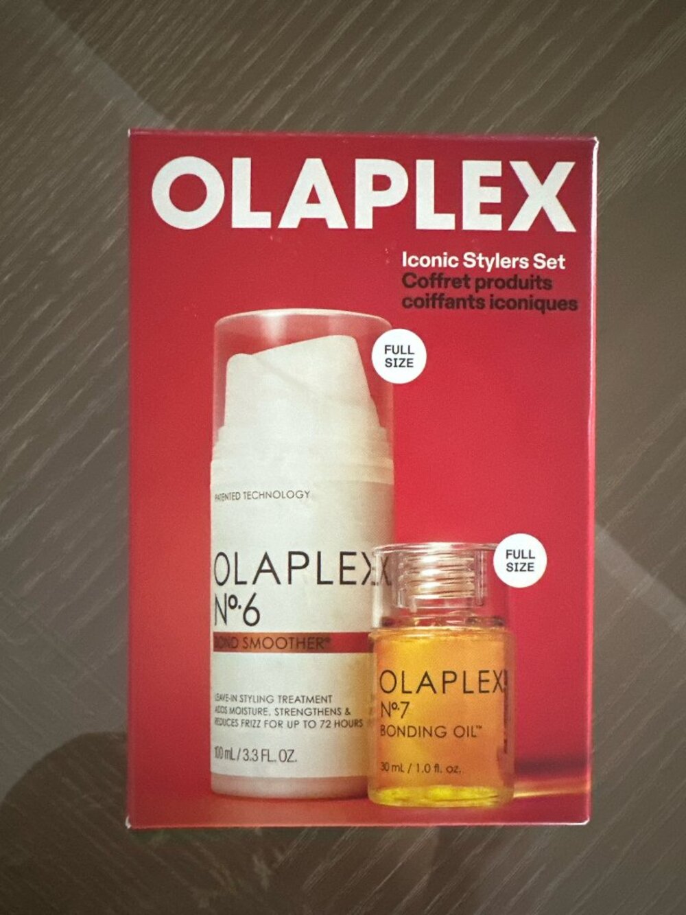 Olaplex No. 6 Bond Smoother Reparative Styling Creme 3.3 oz & No. 7 Bonding Oil